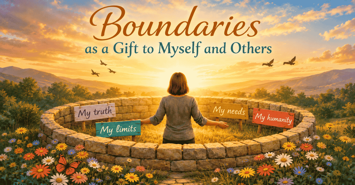 Boundaries as Self‑Kindness: Why They Feel Heavy — and Why We Need Them